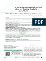 Antihypertensive Use, Prescription Patterns, And Cost