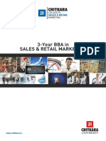 3-Year BBA in Sales & Retail Marketing