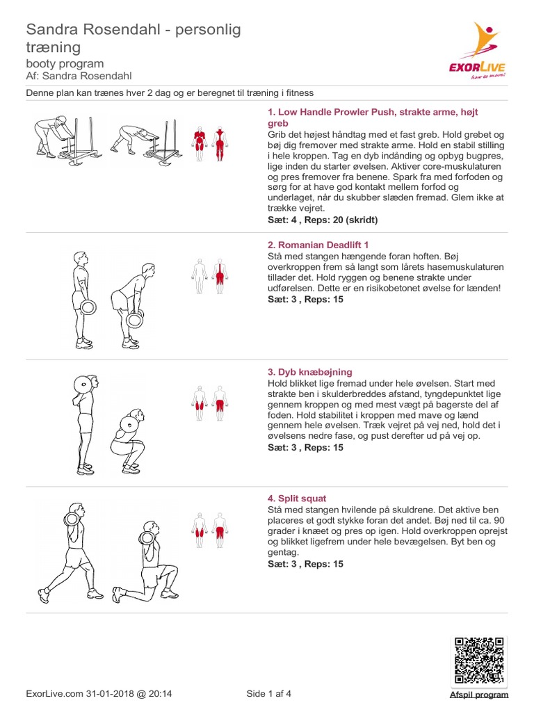 Sandra A S training in a gym