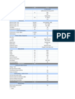 Specifications Unit: Elantra