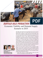 Buffalo Milk Production in India
