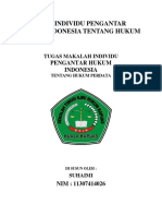 MAKALAH INDIVIDU PENGANTAR HUKUM INDONESIA TENTANG HUKUM PERDATA.docx