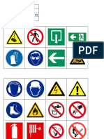 Oefenkaartjes Veiligheidspictorgrammen