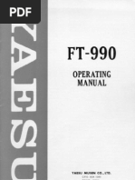 Yaesu FT-990 Operating Manual