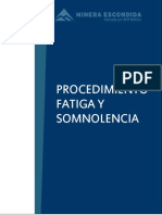 Procedimiento Fatiga y Somnolencia