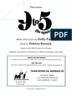 9 To 5 - Percussion PDF