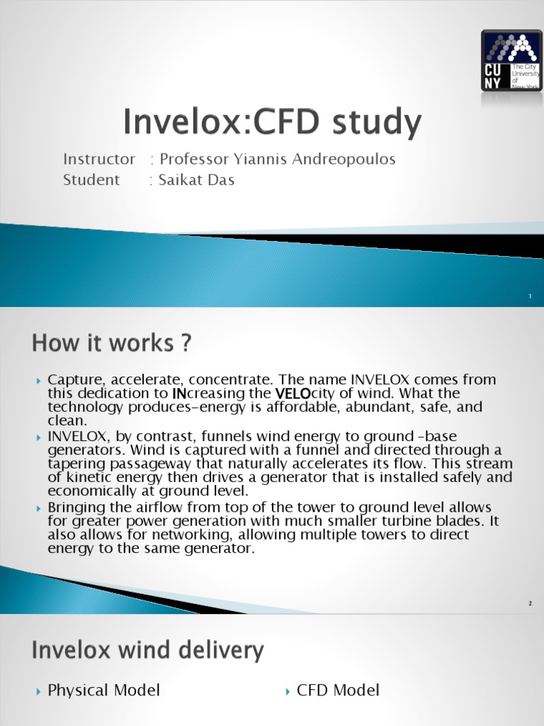 Invelox: Innovative Wind Energy System | PDF | Turbulence | Nozzle