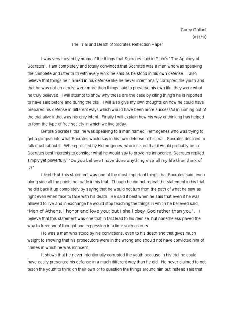 Reflection about doing thesis image