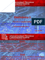 Presentación Del Curso de Electrónica 1_UTLA 01-2018