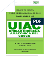 Plan de gobierno indígena del Cusco