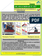 Boletín HSEC 027 Uso de Los Rodapies en Las Plataformas y Andamios