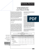 Comportamiento de La Economía Peruana Al Cuarto Trimestre de 2008