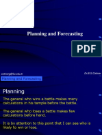 Planning and Forecasting: Dr.B.G.Cetiner Cetinerg@itu - Edu.tr