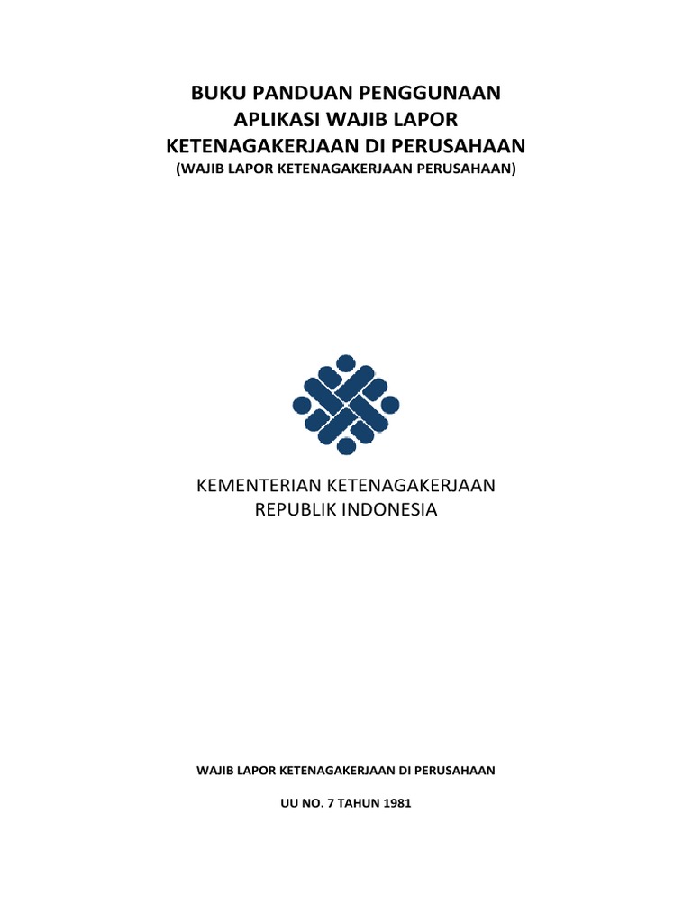 Panduan Wajib Lapor Ketenagakerjaan | PDF