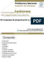 02 Lenguajes de Programacion y Compiladores