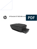 Manual HP GT 5820