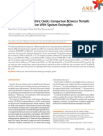 Fractional Exhaled Nitric Oxide Comparison Between Portable Devices and Correlation With Sputum Eosinophils