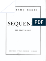 Berio Sequenza For Flute Solo PDF