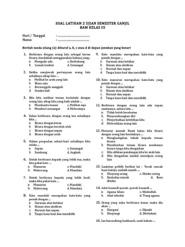 Buku Bam Kelas 3 Sd Rismax
