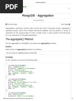 MongoDB Aggregation.pdf