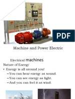 Machine and Power Electric