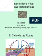 Metamorfismo y Rocas Metamorficas