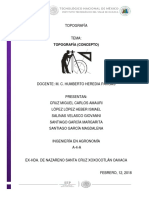 Topografía Escrito