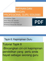 Asas Kepimpinan Dan Perkembangan Profesional Guru EDU3083