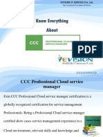 Professional Cloud Service Manager Training and Certification Course - ievision.org