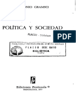 Gramsci Antonio - Politica y Sociedad, Pag 191-201