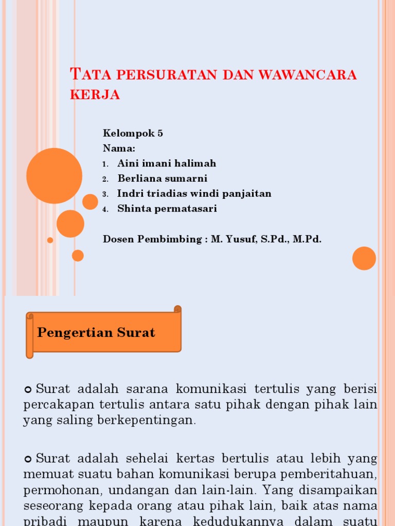  Sehelai Kertas  Yang Digunakan Dalam Berkomunikasi Disebut 