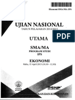 Soal UN SMA IPS Ekonomi 2015 - Mahiroffice.com