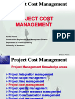 CE3142 Contract Admin 05 - Cost Management