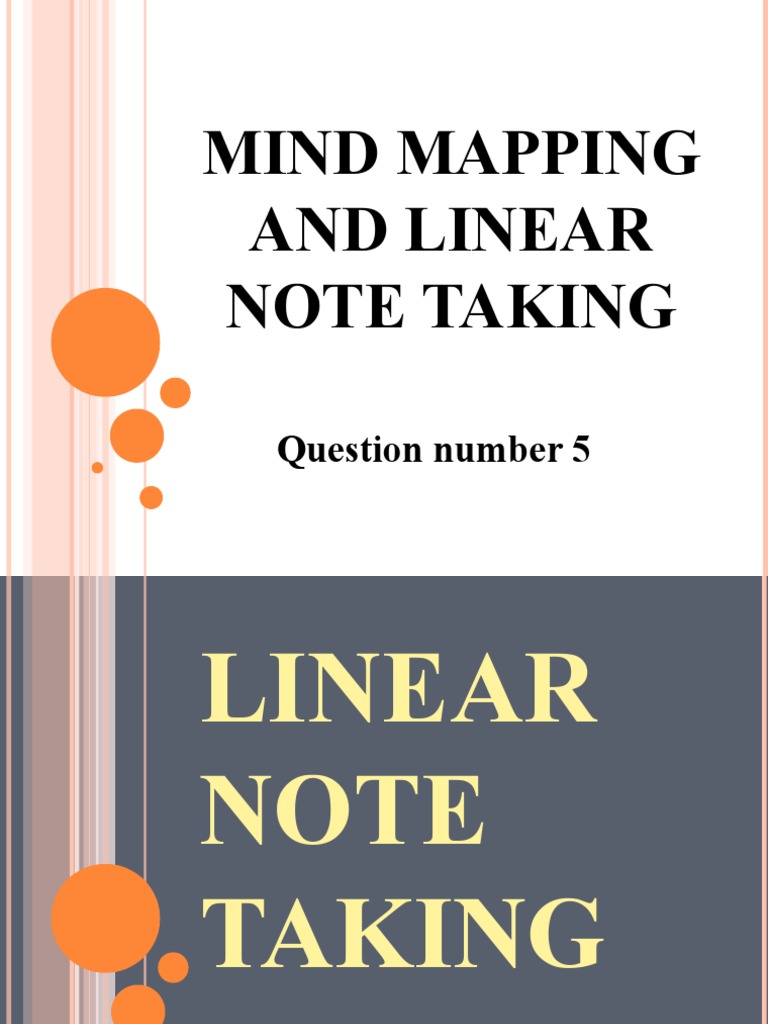 Mind Mapping vs. Linear Note Taking | PDF | Career & Growth | Art