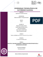 Balance de materia y energía en la obtención de acetileno