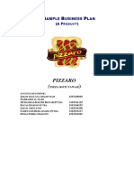 Business Plan Pizzaro