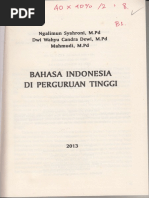 Buku Bahasa Indonesia Di Perguruan Tinggi