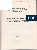 Buku Bahasa Indonesia Di Perguruan Tinggi