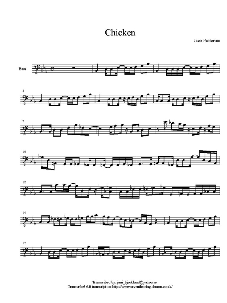 Jaco Pastorius Bass Method Pdf Free Download