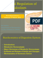 Hormones and Metabolic Regulation