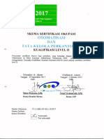 Skema Okupasi - Kualifikasi II Otomatisasi Dan Tata Kelola Perkantoran