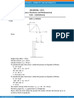 JEE (MAIN) - 2015 (Physics, Chemistry and Mathematics) Code - A (Solutions)