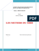 Les Metier Sirh