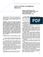 Sinais e Sintomas Do Cancer Colorretal e Diagnostico Precoce