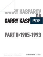 Garry Kasparov's challenging comeback after early 1990s setbacks