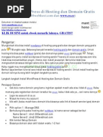 Download Install WordPress di Hosting dan Domain by manthono SN3727038 doc pdf