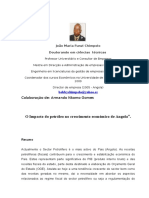 Impacto Petroleo Crescimento Da Economia Angola PDF