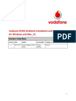 Vodacom BYOD AirWatch Installation and Configuration For Windows and Mac