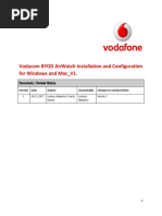 Vodacom BYOD AirWatch Installation and Configuration For Windows and Mac