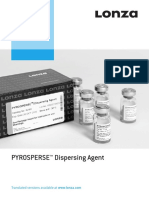 Package Insert - PYROSPERSE™ Dispersing Agent (English) - Original - 27876